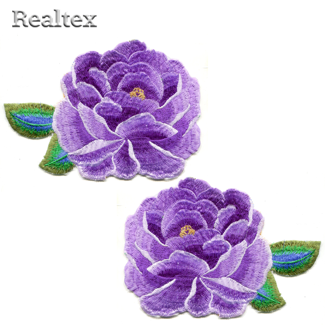 Термоаппликации R-2 "Роза" цв.фиолетовый