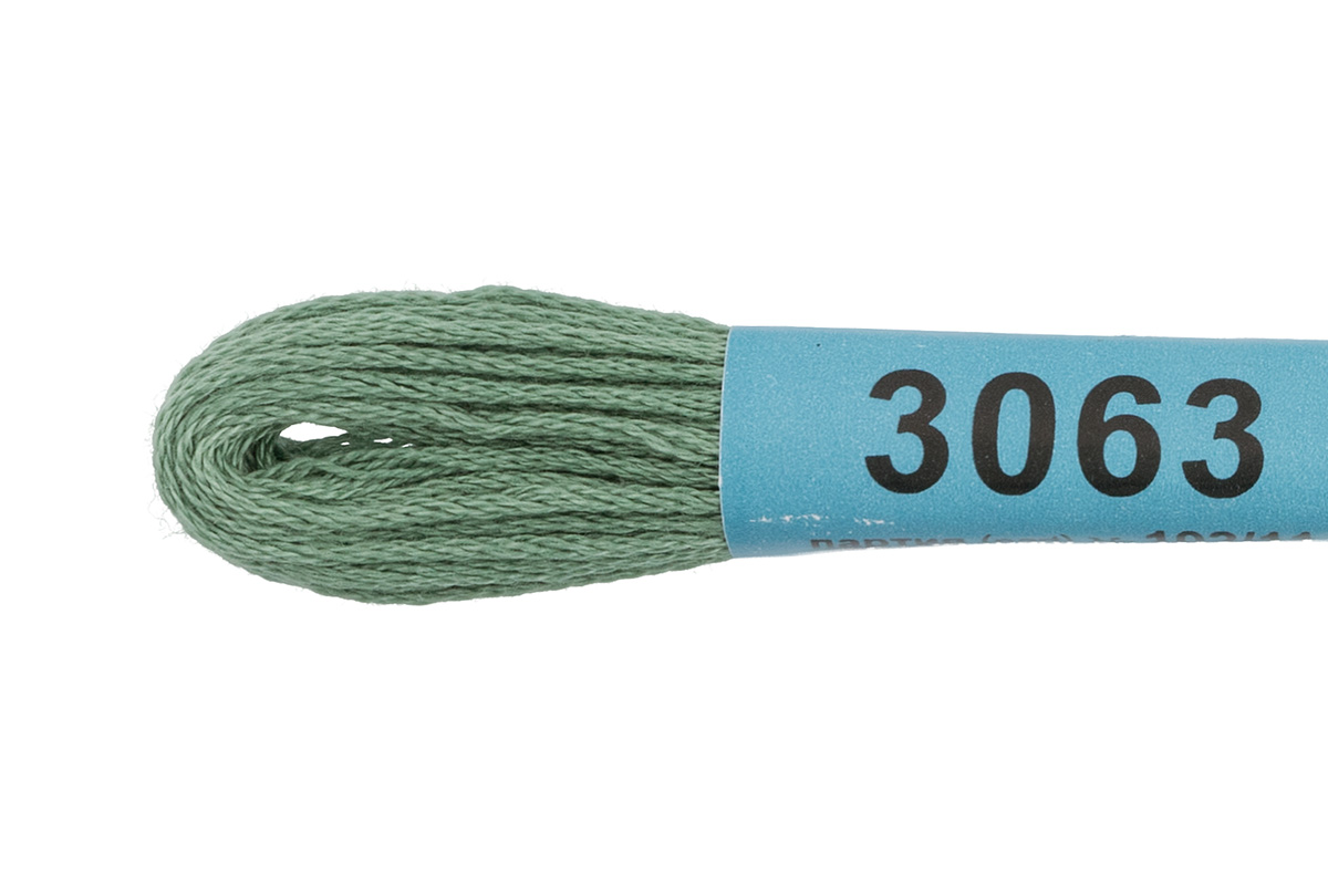 Мулине "Гамма" цв.3063 св.изумруд 