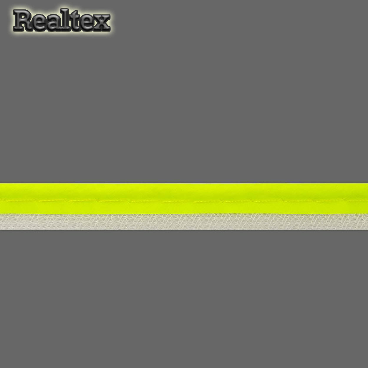 Кант светоотражающий TBY 6115 10мм R30 цв.лимон