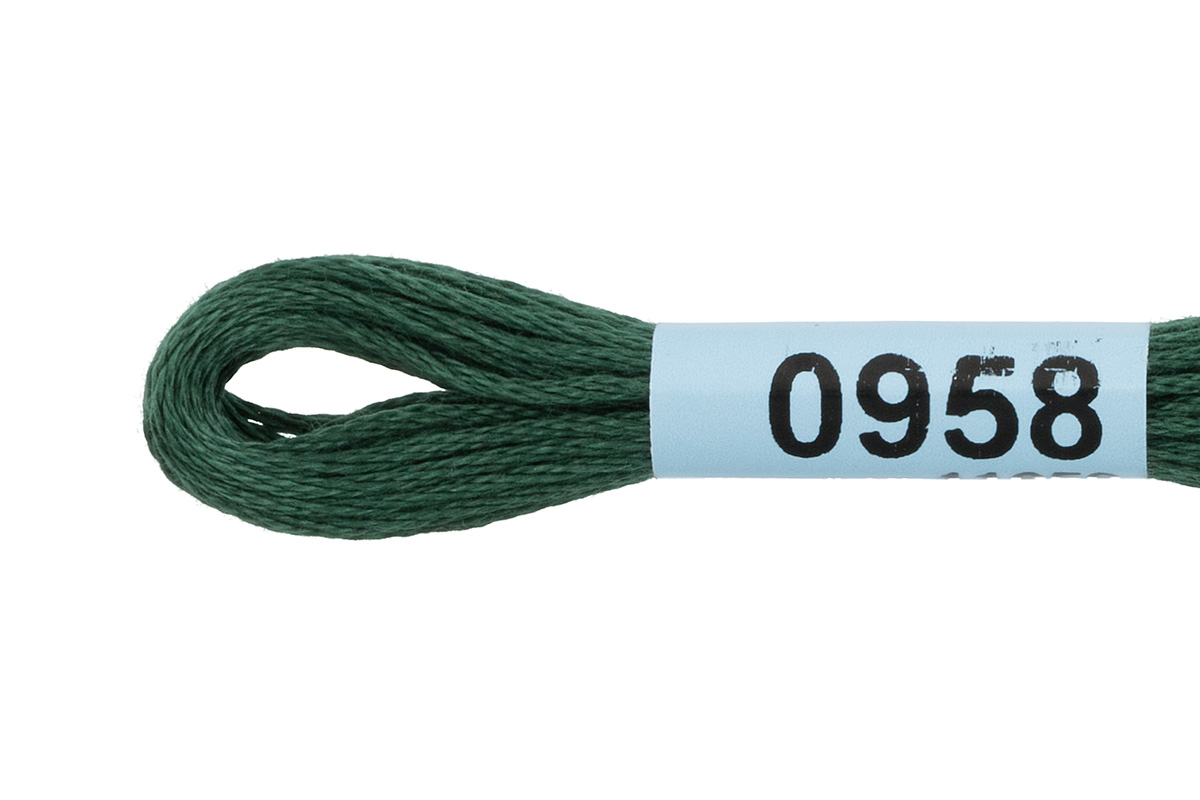 Мулине "Гамма" цв.0958 т.серо-зеленый