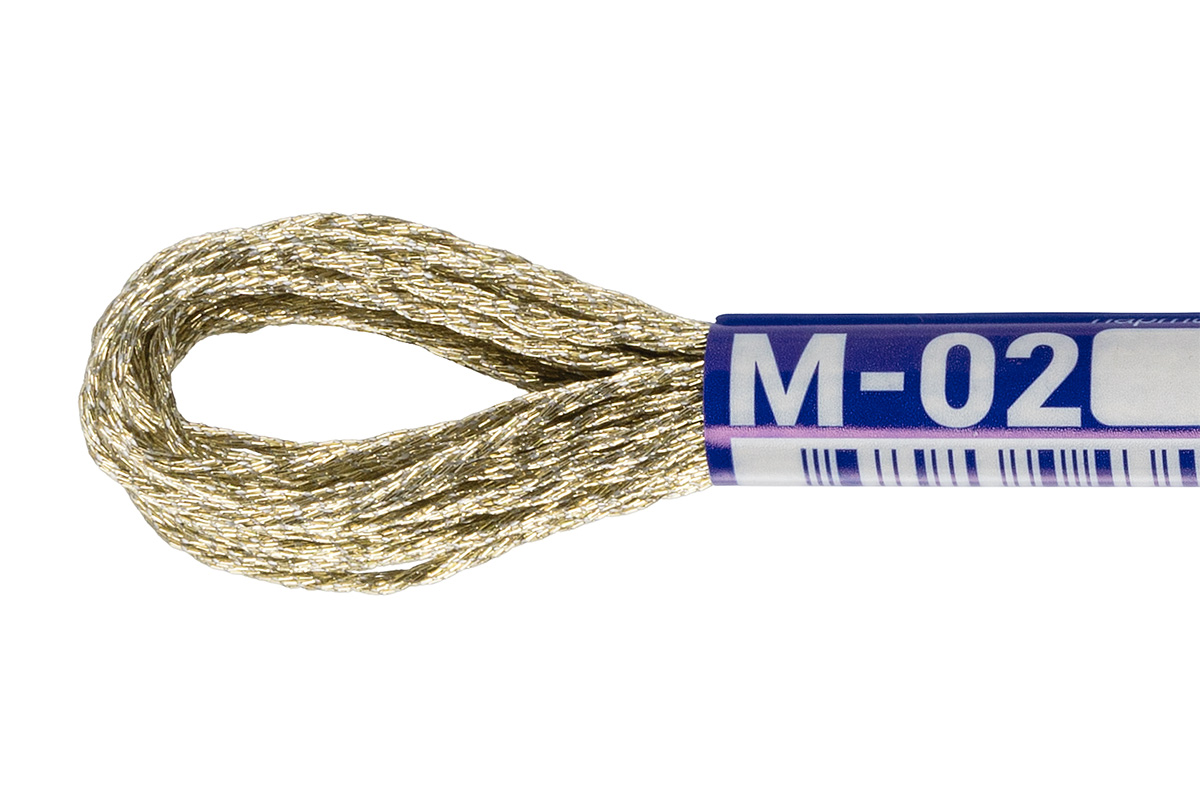 Мулине "Гамма" цв.M-02 св.золото