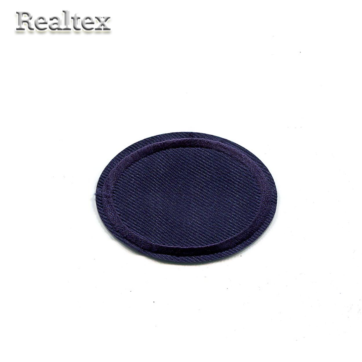  Термоаппликации Realtex S-4453 "Овал" цв.синий