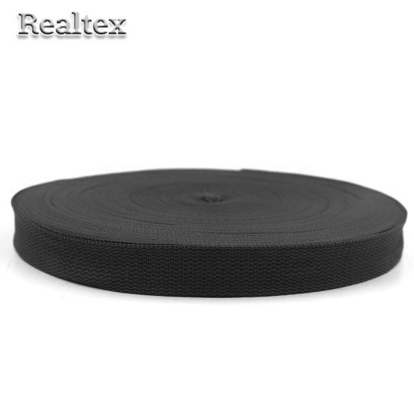  Стропа 22мм TM-22 (50м) цв.черный 9.3