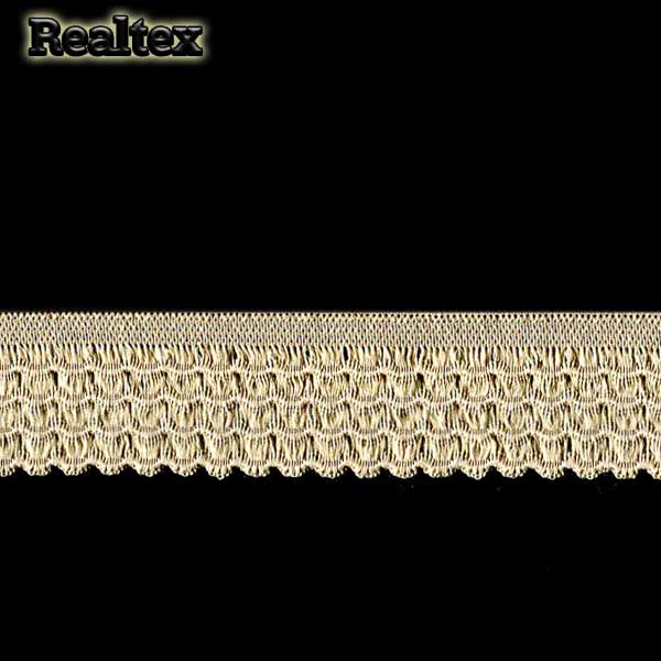 Резинка бельевая  Realtex 25мм 9122-25 цв.бежевый