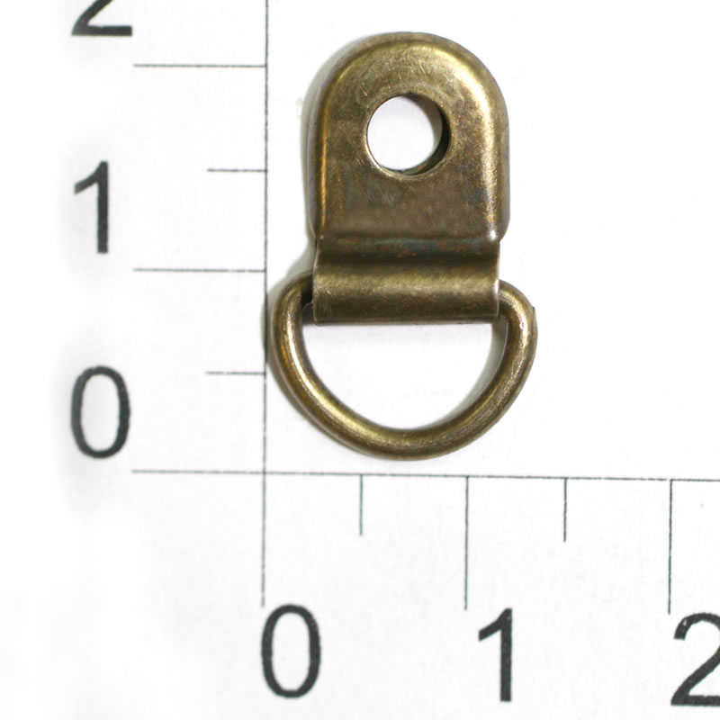 Петля обувная 2-027 цв.антик