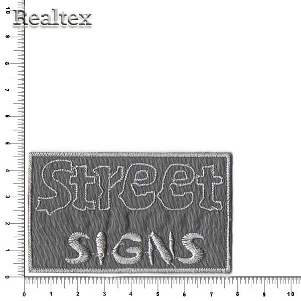 Термоаппликации 14698Р "Street" цв.серый