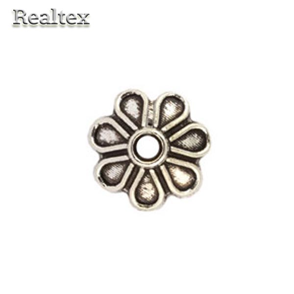 Розетка для бус "Zlatka" MFR-05 цв.античное серебро