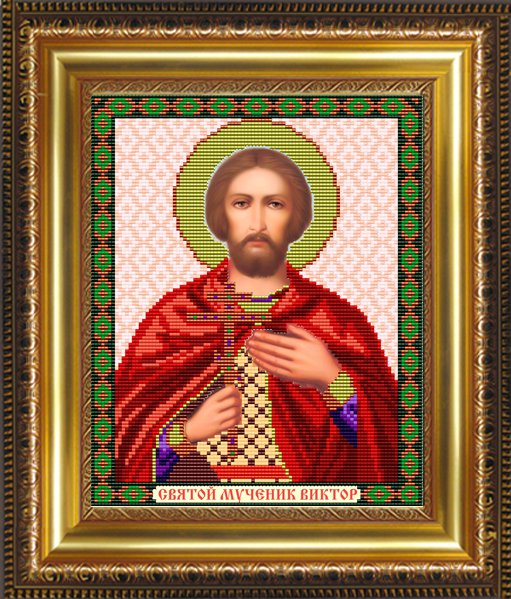 Рисунок на ткани VIA-4060 "Св.Муч.Виктор" (Art Solo)