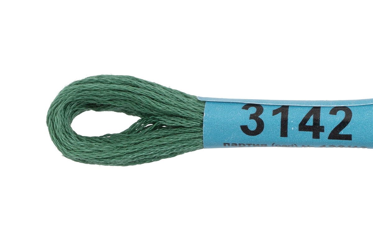 Мулине "Гамма" цв.3142 т.серо-зеленый