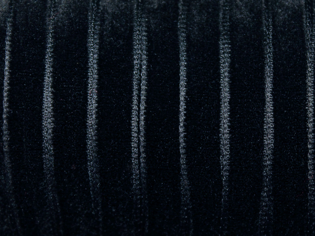 Лента бархатная УТ 10мм цв.8611 черный