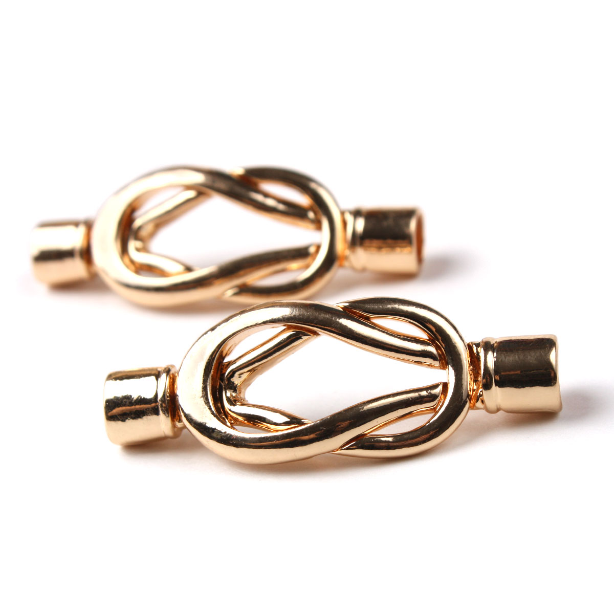 Застежка для круглого шнура 4AR2068 "Astra&Craft" (2шт) цв.золото 