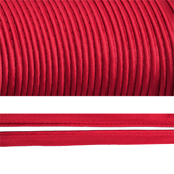 Кант атласный 12мм (65,8м) цв. F148 красный