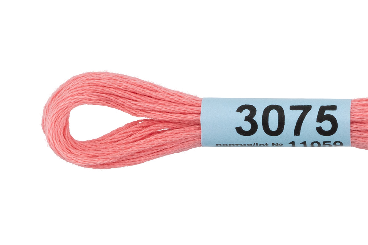 Мулине "Гамма" цв.3075 яр.розовый