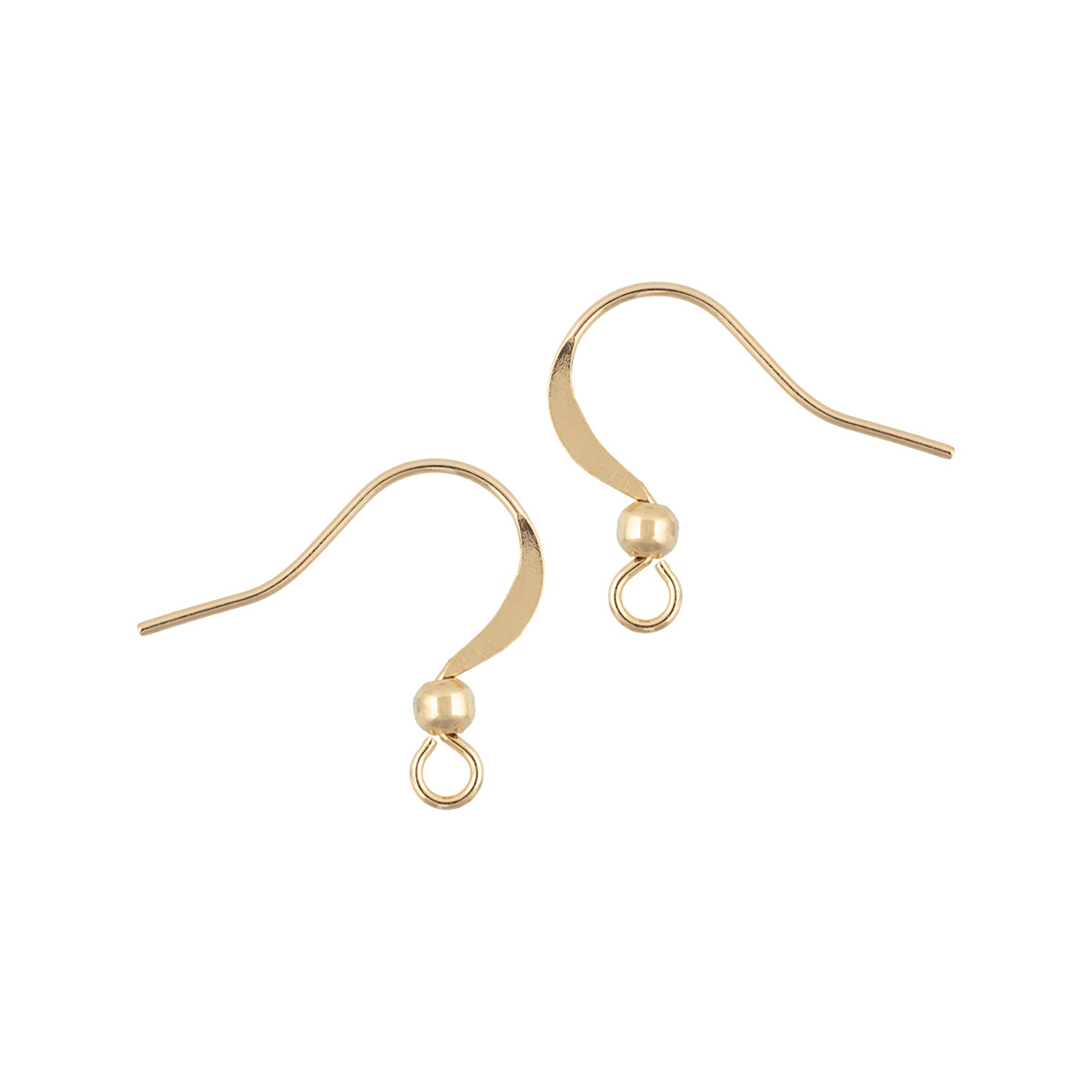 Швензы для серег "Zlatka" FMK-H04 (2шт) цв.02 золото