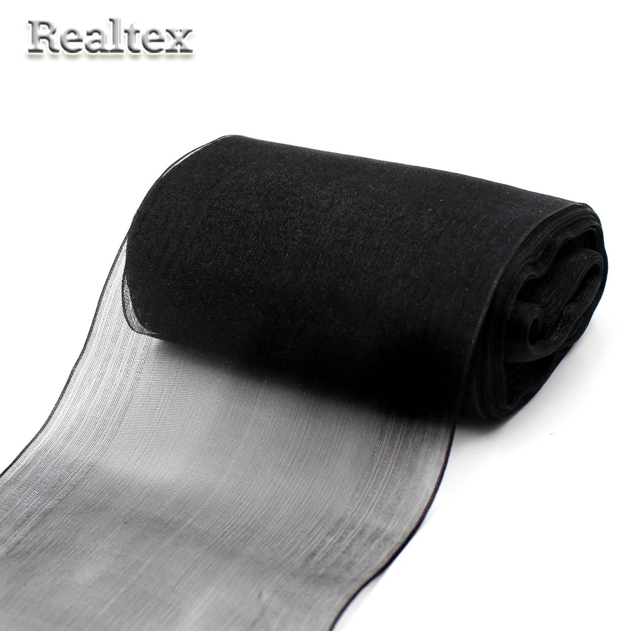 Лента капроновая 110мм с3503г17 цв.20 чёрный