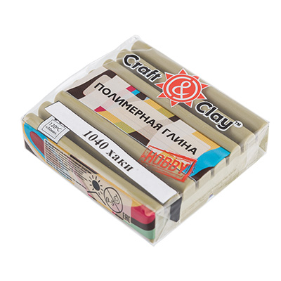 Полимерная глина CCH "Craft&Clay" (52гр) цв.1040 хаки