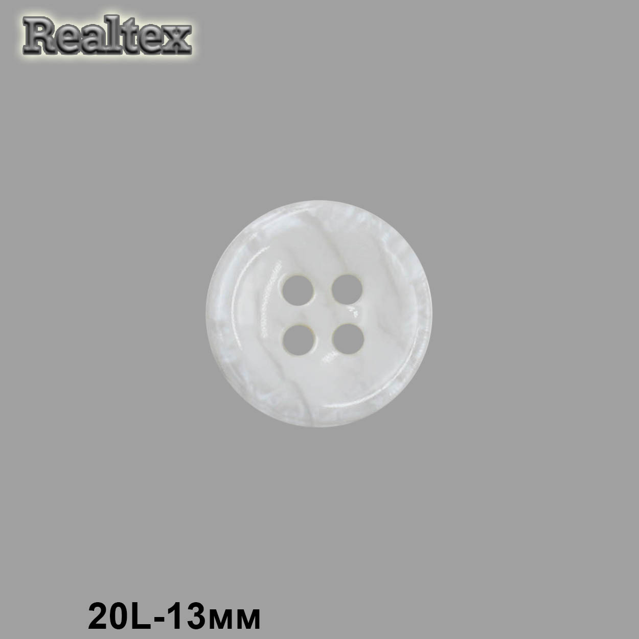 Пуговицы CN 2844 20L (72шт) цв.Wht-01