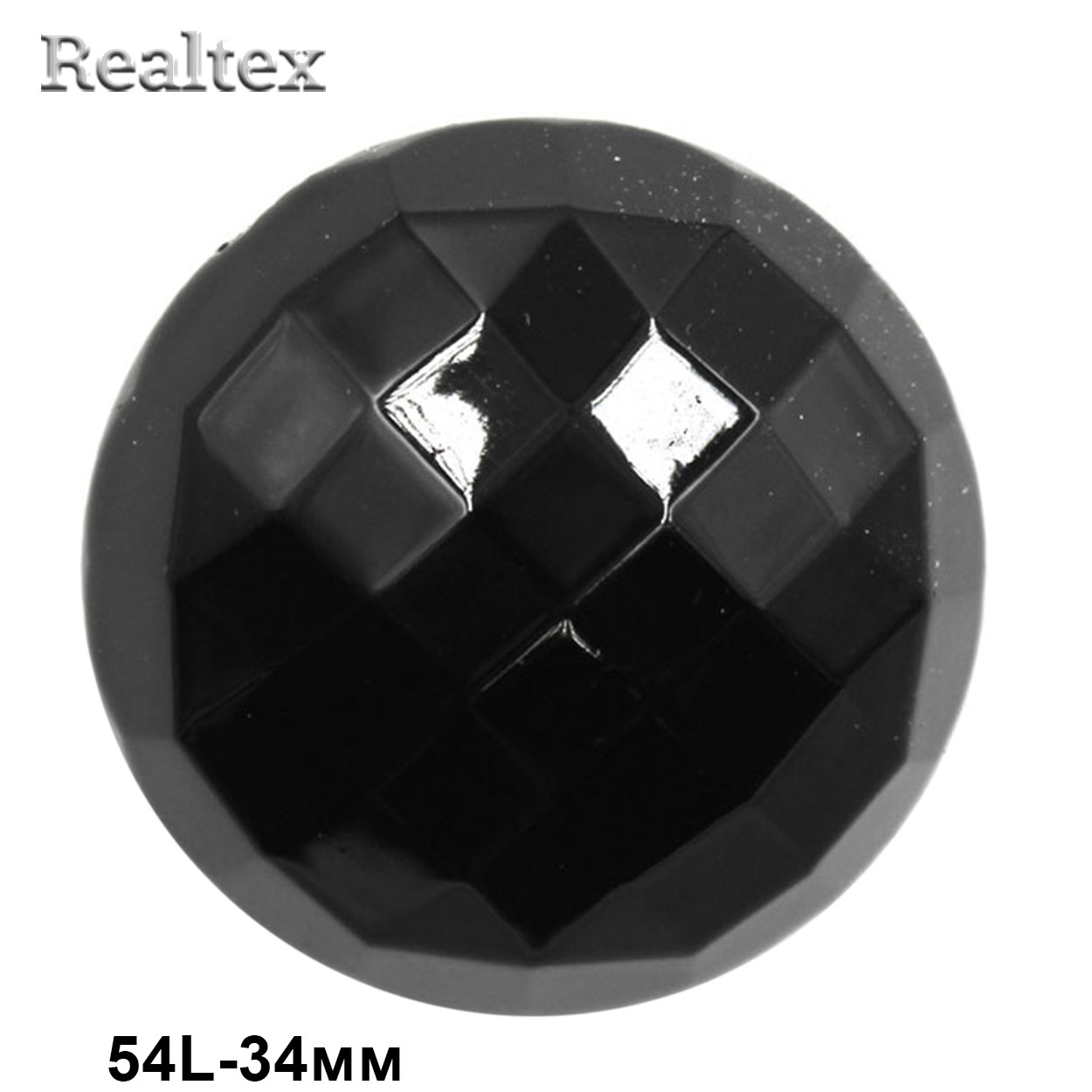 Пуговицы RB z-18 54L (18шт) цв.Black