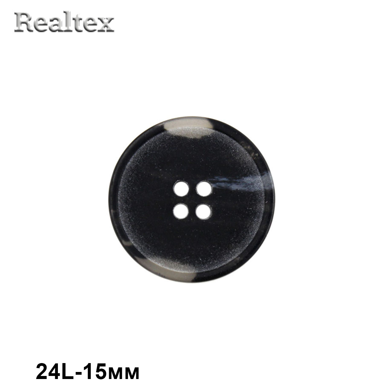 Пуговицы CB 3677 24L (36шт) цв.Blk-02