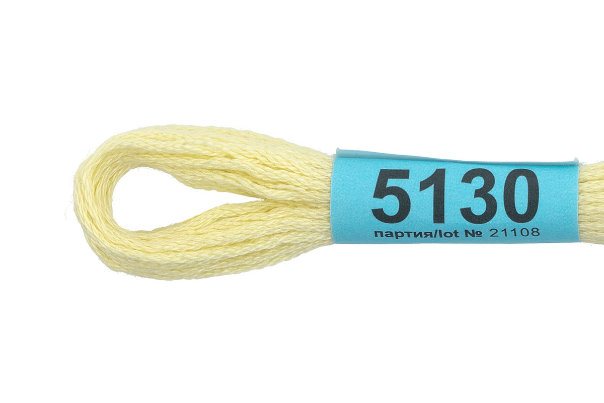 Мулине "Гамма" цв.5130 бл.желтый