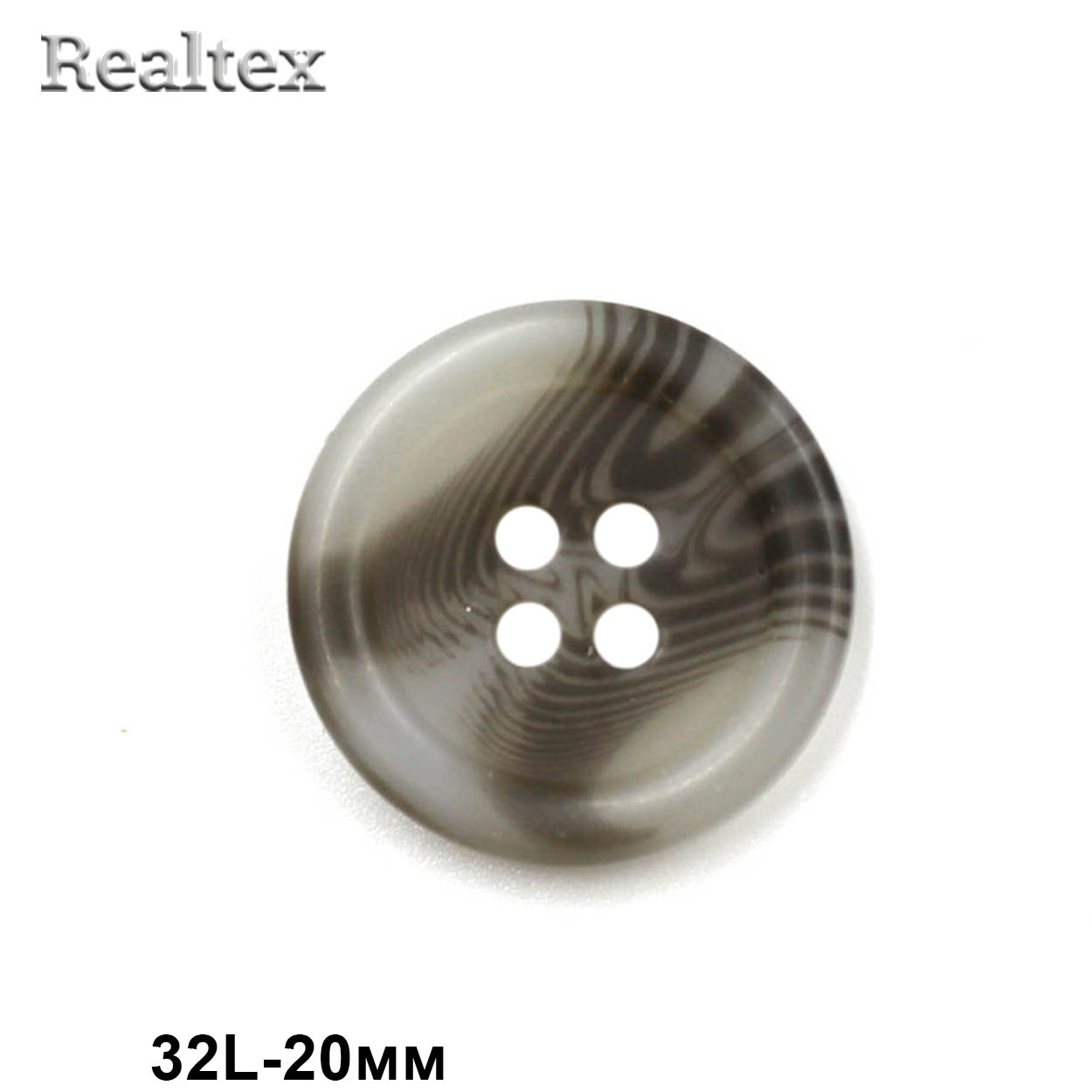 Пуговицы CN 2785 32L (72шт) цв.02-Grey