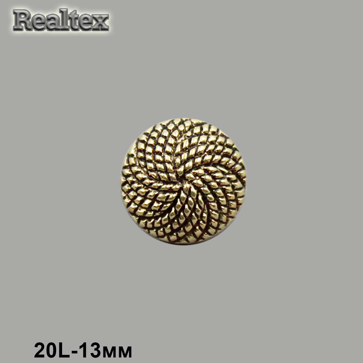 Пуговицы LA 1703 20L (72шт) цв.AG