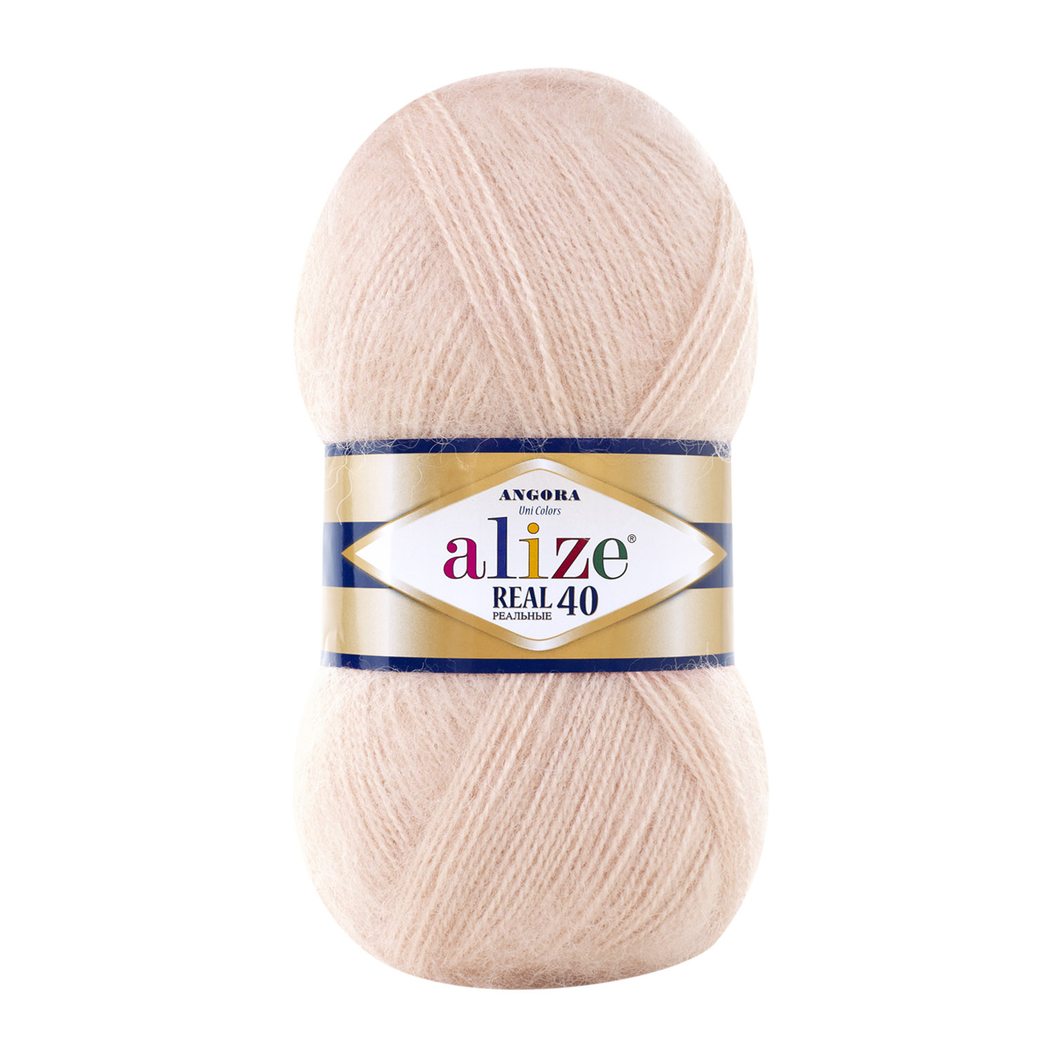 Пряжа "Angora Real 40" (100гр) цв.404 шампань