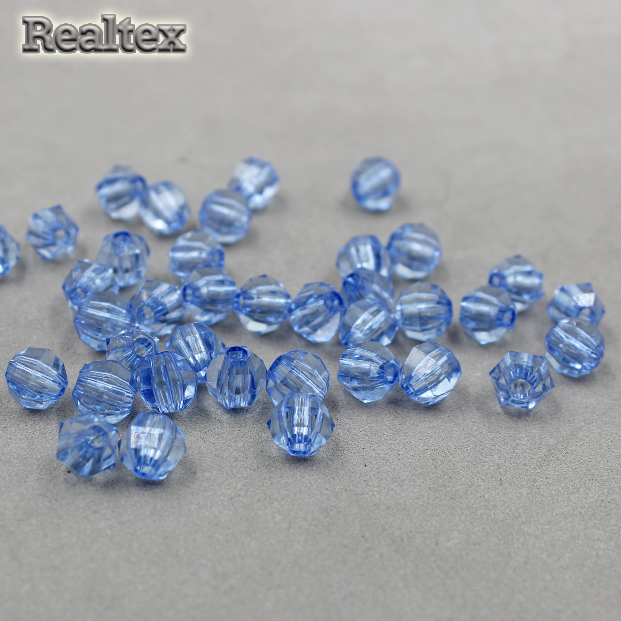 Бусины акриловые 3244 10мм (100гр) цв.13 сиреневый 