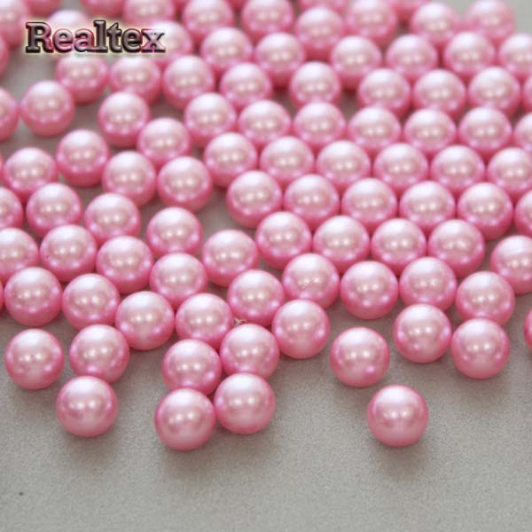 Бусины без отверстия Realtex 6мм 500гр цв.26 розовый