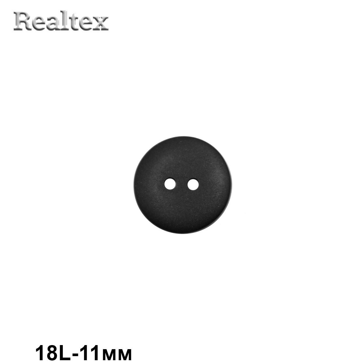 Пуговицы CR K18M 18L (144шт) цв.Black