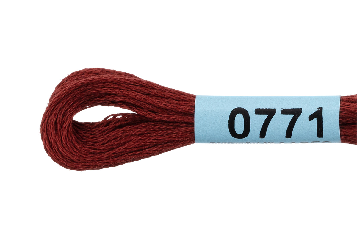 Мулине "Гамма" цв.0771 красно-коричневый