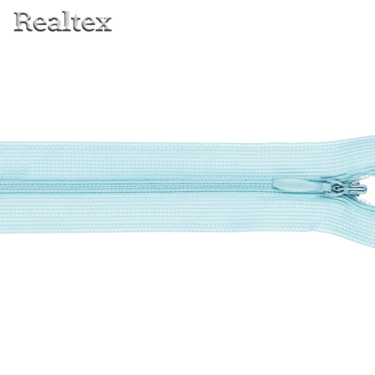 Молния потайная G-013P 50см цв.191 бл.бирюзовый