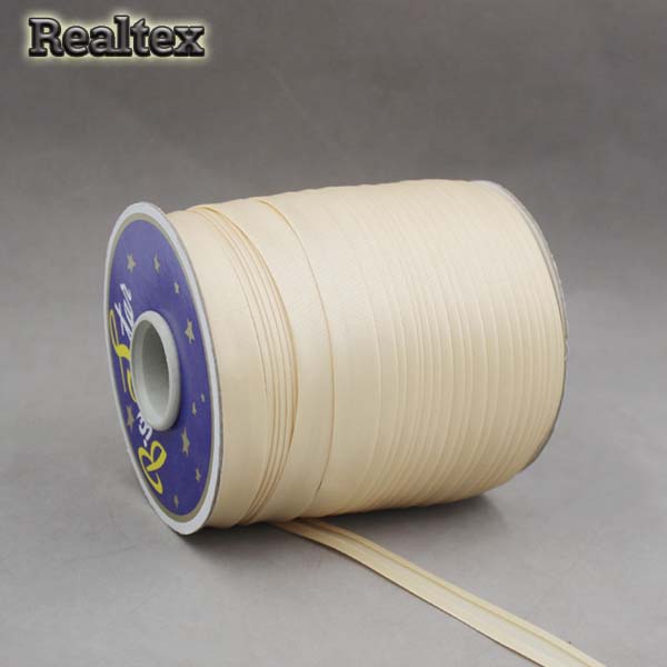 Косая бейка атласная 15мм (132м) цв.6045/5006 бл.розовый