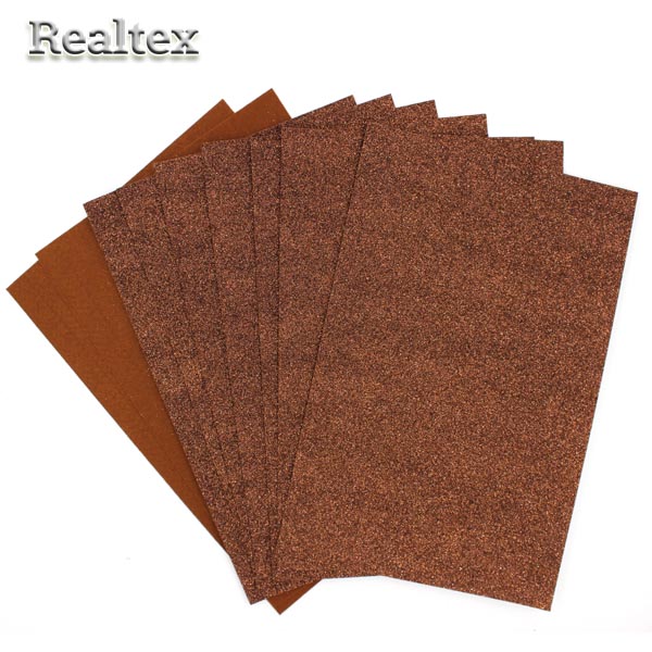 Фетр глиттерный RS 1мм (10шт) цв.14 коричневый