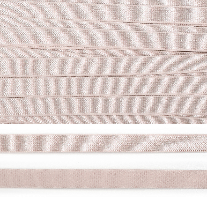 Резинка для бретелей 15мм RBB 15 цв.S185 серебристый пион