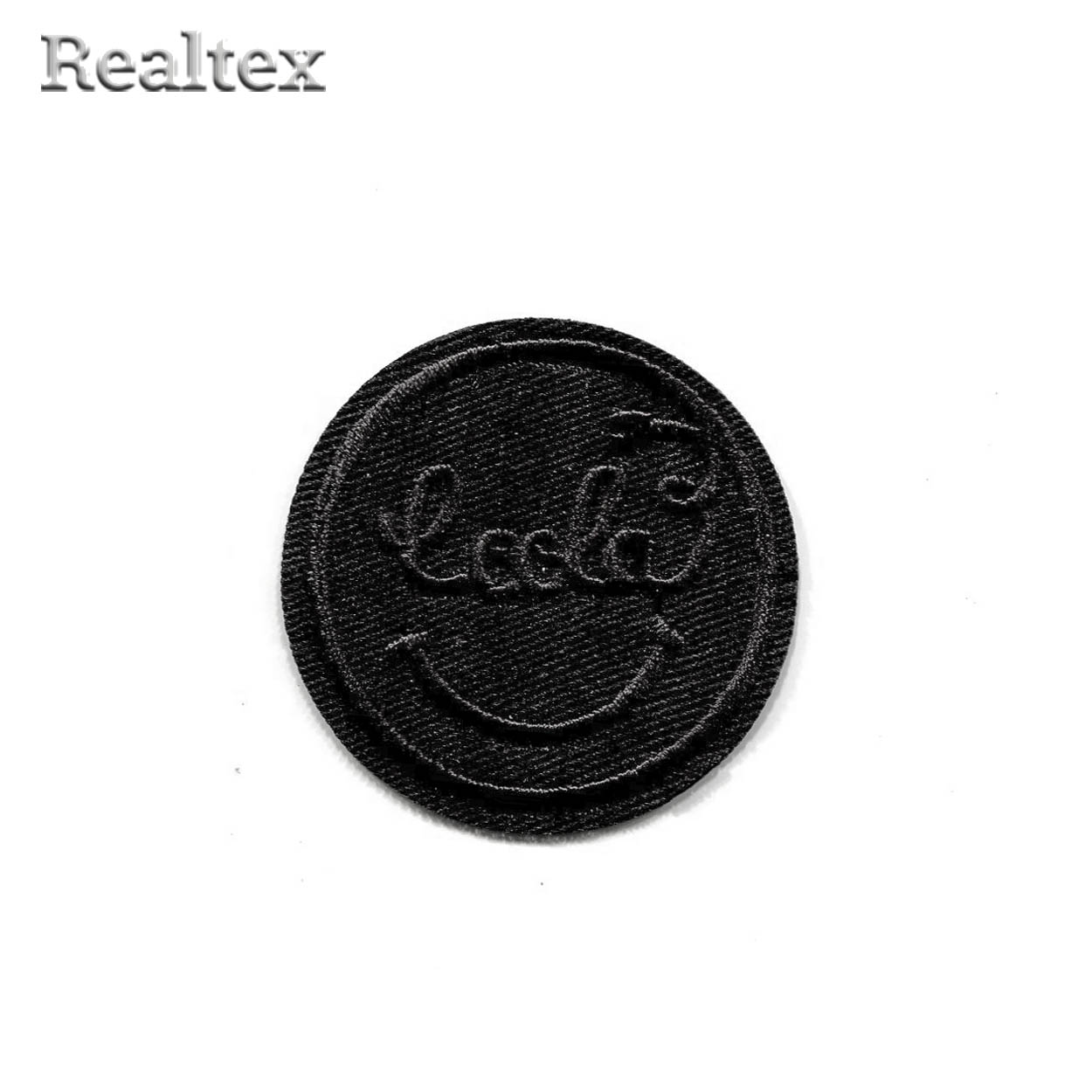  Термоаппликации Реалтекс S-5485 "Круг" цв.черный