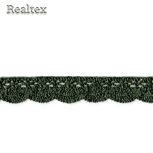 Кружево вязаное  19мм 19.01.110 (25м) цв.32 хаки