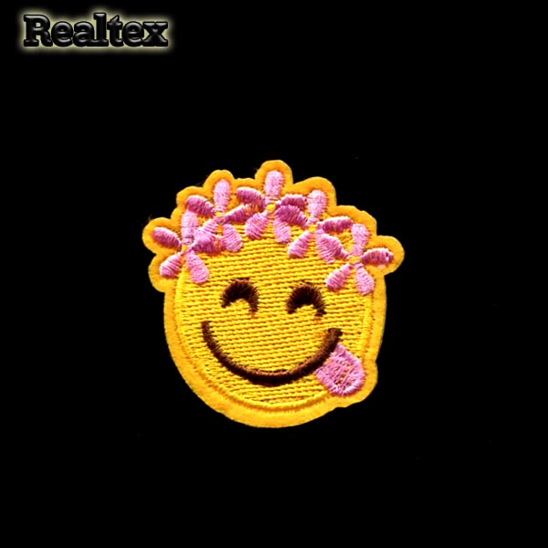  Термоаппликации детские Реалтекс R-2003 "Смайлик с венком " 