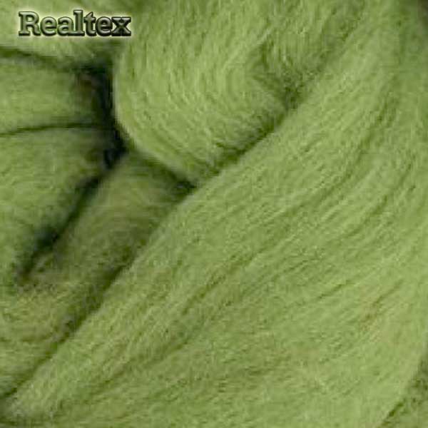 Шерсть для валяния "Камтекс" полутонкая (50гр) цв.130 липа