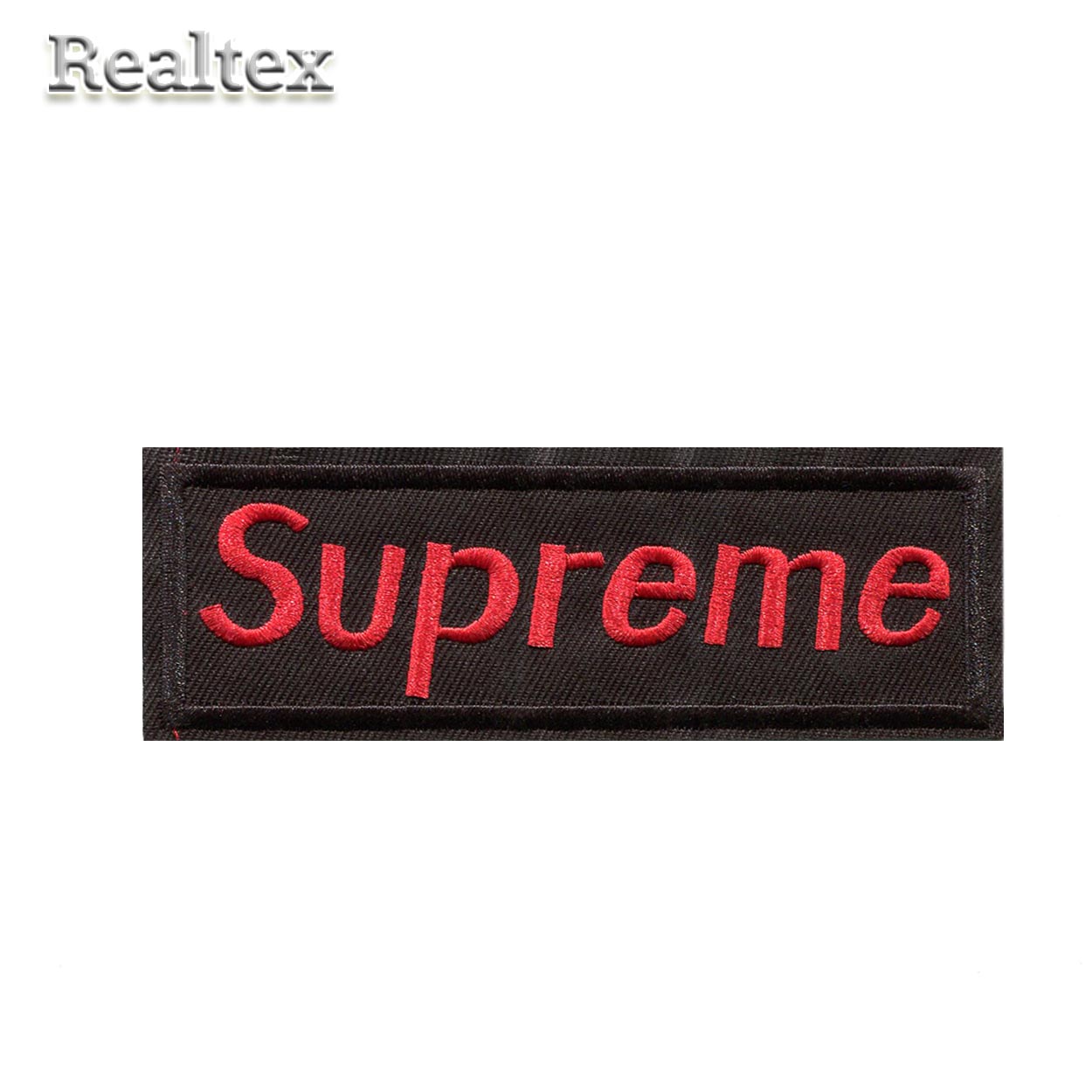  Термоаппликации Realtex RT-201 "SUPREME" цв.черный/красный