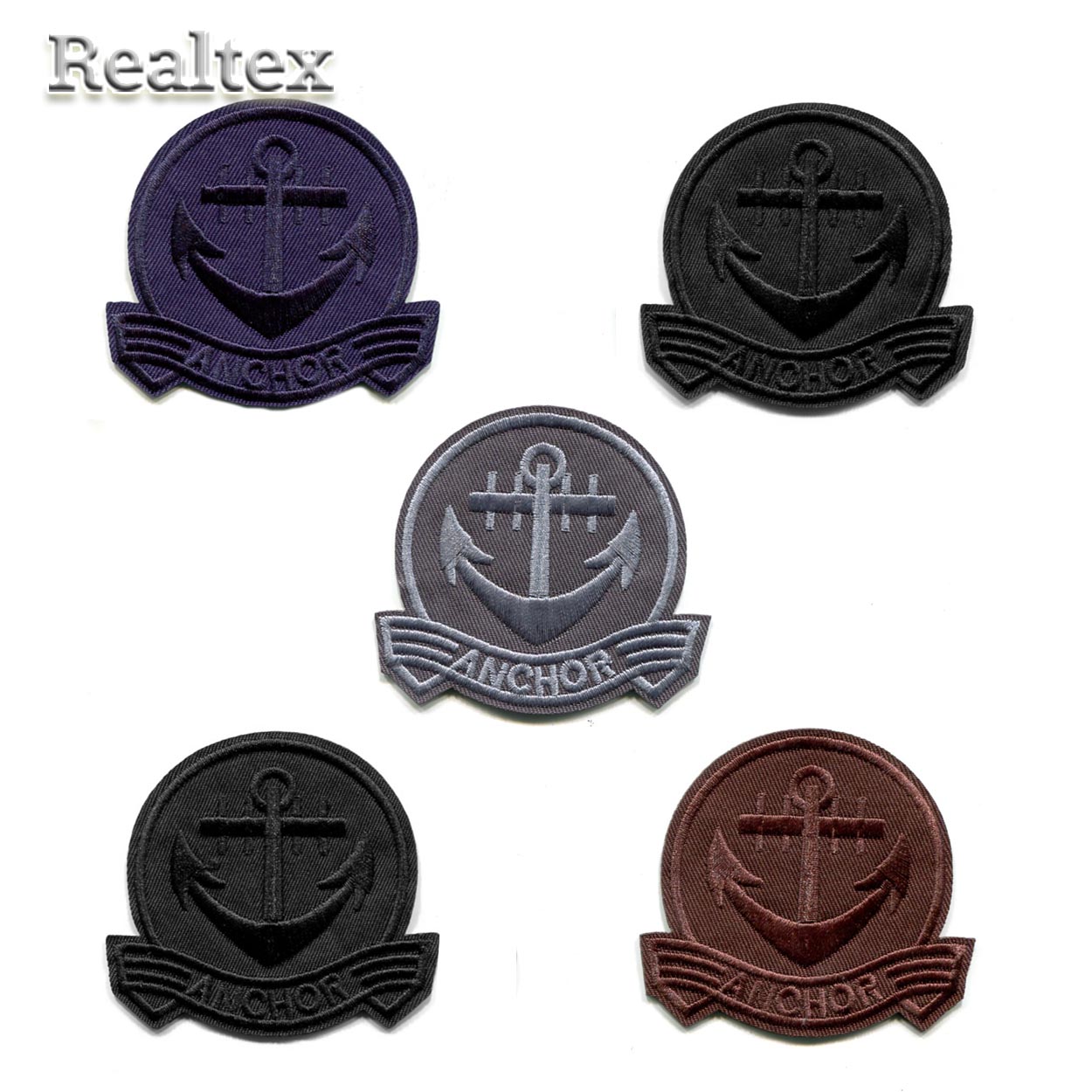 Термоаппликации RS 5569 "Якорь" цв.ассорти