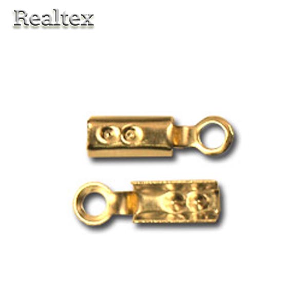 Зажим для узла "Zlatka" DC-092/10 цв.01 золото