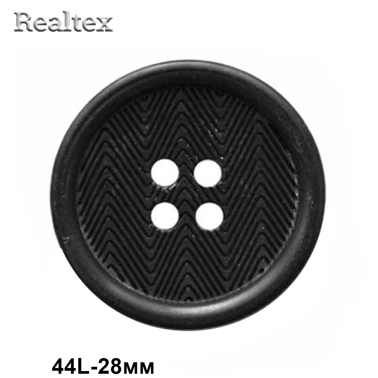 Пуговицы CN A092 44L (36шт) цв.Blk-200