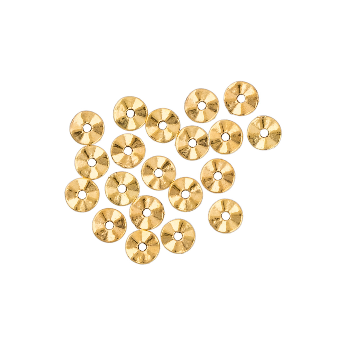 Рондель для бус "Zlatka" MRR-02 цв.02 золото