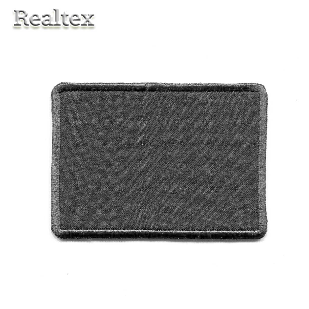 Термоаппликации 012 "Прямоугольник" цв.серый 