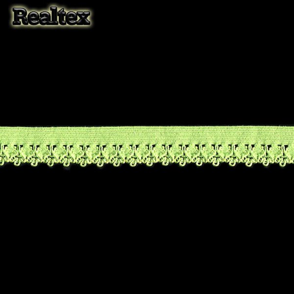 Резинка бельевая 12мм RB 01 цв.A3208 зелёный лайм