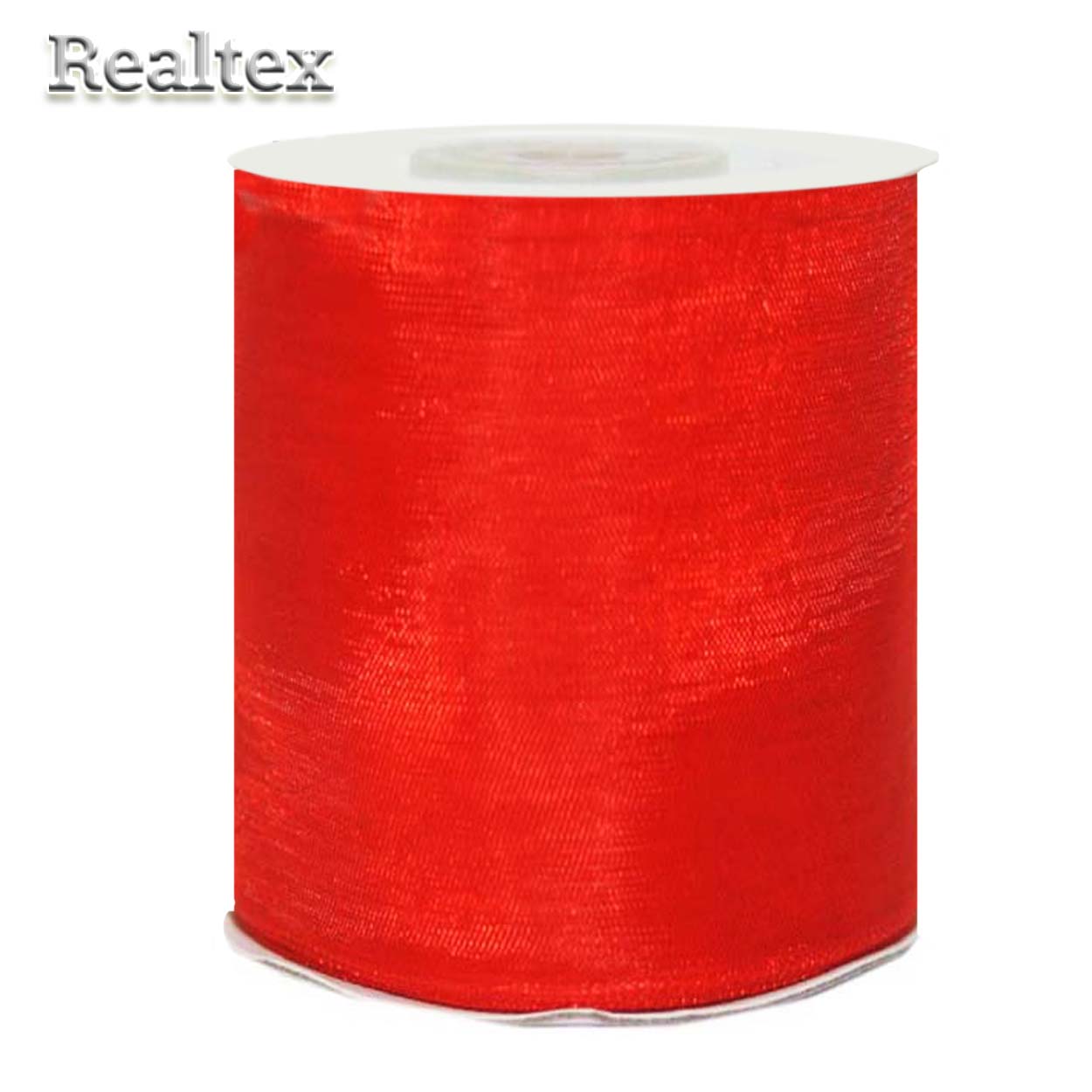 Лента капроновая 75мм Realtex цв.3047 красный