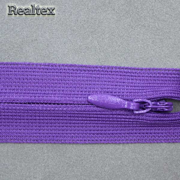  Молния потайная Т.3 50см цв.170/218Б лиловый
