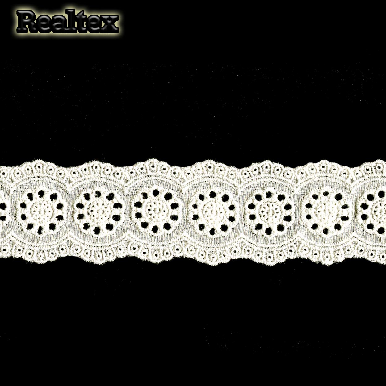 Шитье 45мм TBY 1137 х/б цв.102 молочный