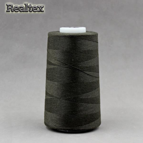 Нитки "Realtex" 40/2 (5000ярд) цв.498 т.коричневый